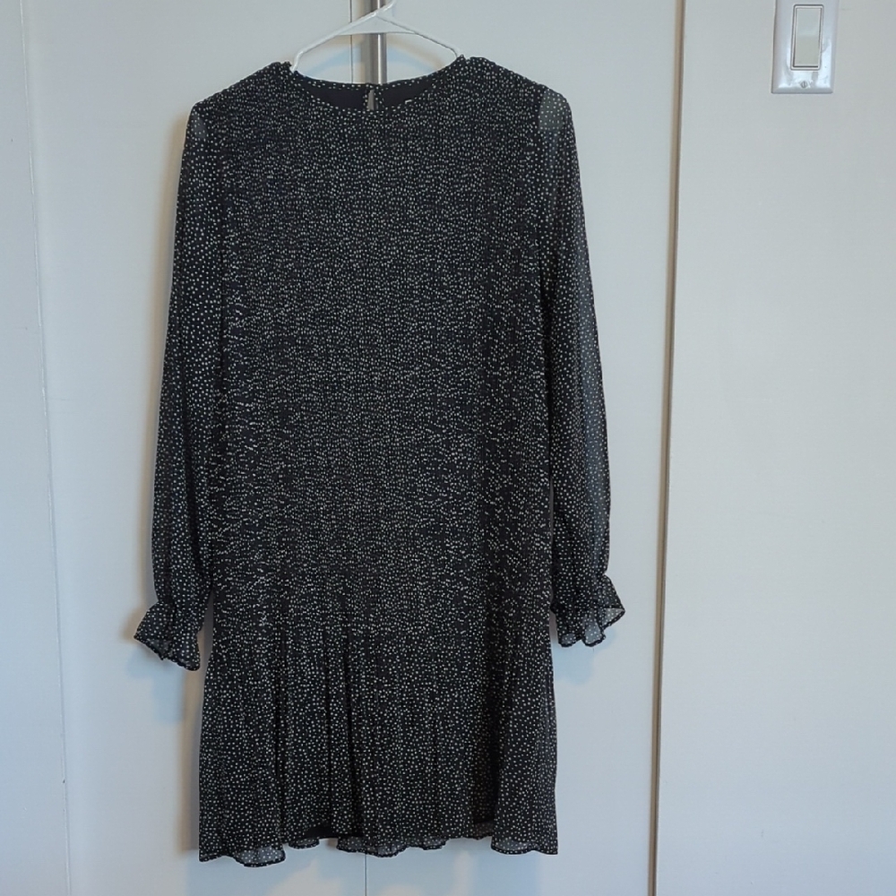 Black and White Polka Dot Dress